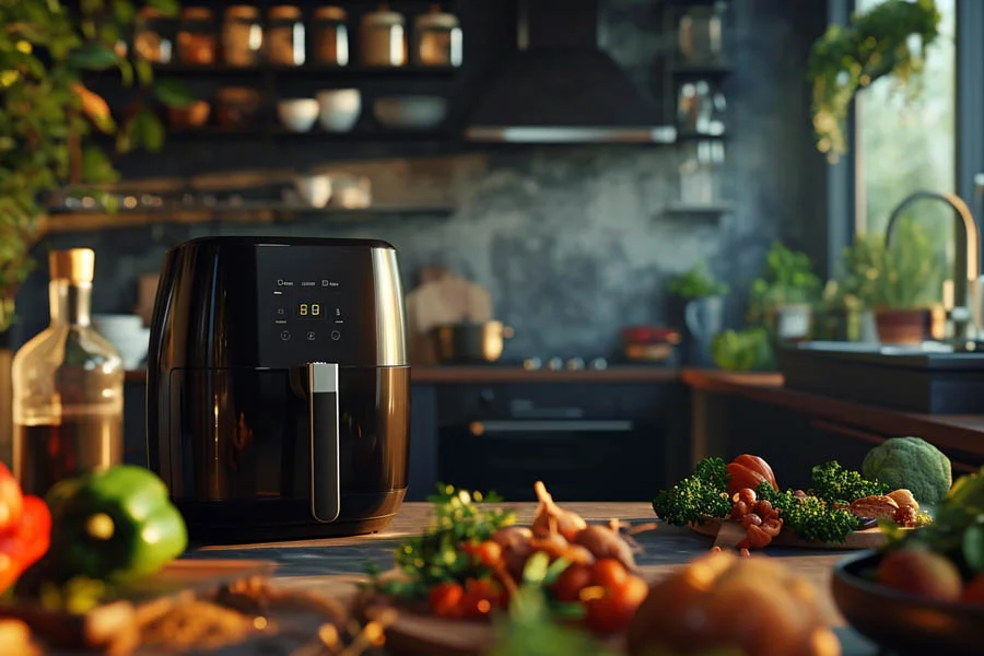 air fryer cooking